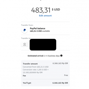 Cara Mencairkan Saldo Paypal Ke Rekening Bank