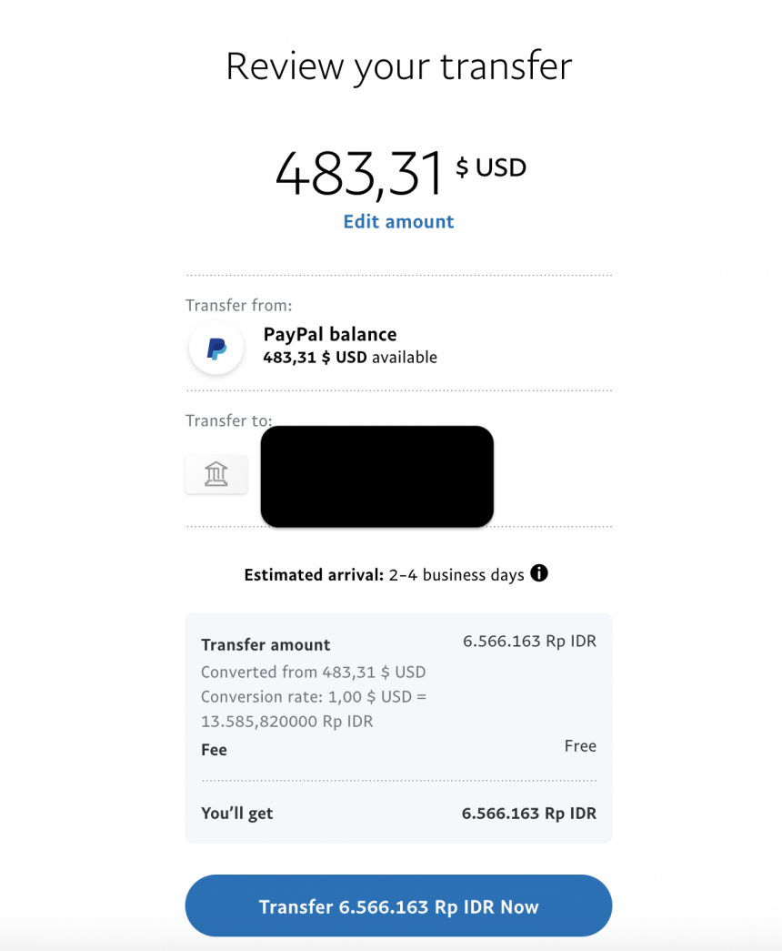 Cara Mencairkan Saldo Paypal Ke Rekening Bank